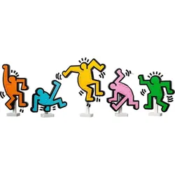 LEGO® Art Keith Haring – Tanzende Figuren