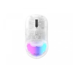 Ironcat Incott HPC02MPro 2K Hot Swap Gaming Maus - Transparentes Weiß
