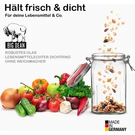 BigDean Vorratsglas 1,5 L 12 St.
