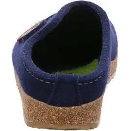 HAFLINGER Hausschuh blau 40