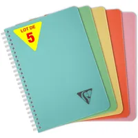 Clairefontaine 327546Cpack - Packung 5x Linicolor Essence A5 90