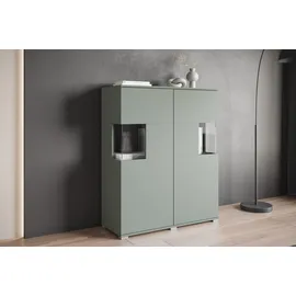 OTTO home Highboard 100 x 120 x 39,5 cm Grün