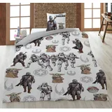 kk shopping versandhandel klaus kolodzie Star Wars Mehrfarbig 135 x 200 cm + 80 x 80 cm