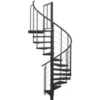Minka Spindeltreppe Spino Smart 38 305,5 cm Edelstahl/PVC