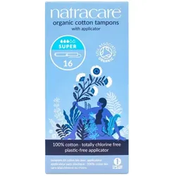Natracare Tampons Super Applikator (16St)