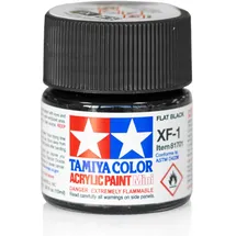 TAMIYA Farbe Schwarz matt 10ml 300081701