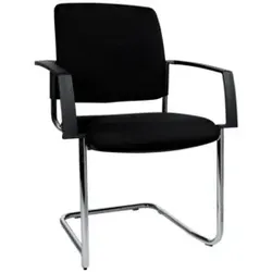 TOPSTAR Besucherstuhl B2B schwarz BB390AG20 m.Armlehnen