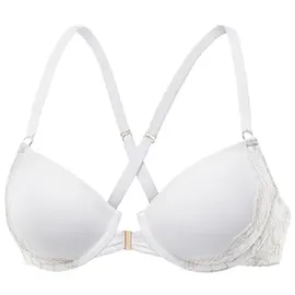 LASCANA Neckholder-BH Damen weiß-bronzefarben Gr.85B