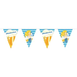 Oktoberfest Wimpelkette Bier Liesl 10m
