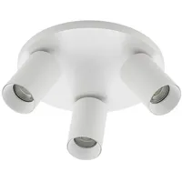 ARCCHIO Brinja 3-flg. rund Aluminium weiß