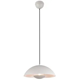 meineWunschleuchte Varya 1-flg. Ø 32 cm rund Metall grau