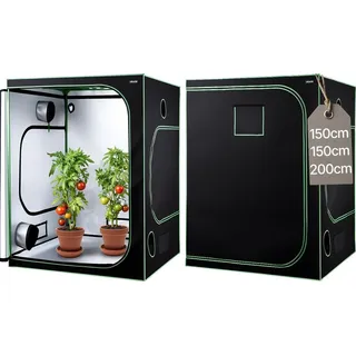 Vevor Growzelt 150 x 150 x 200 cm Grün