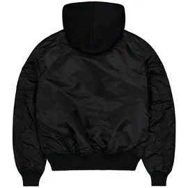 Alpha Industries MA-1 D-Tec SE Jacke Black/Reflective L 