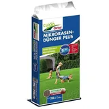 Cuxin DCM Mikrorasen-Dünger Plus - Langzeit Rasendünger - MINIGRAN® TECHNOLOGY - Kein Vertikutieren nötig - organisch-mineralischer NPK-Dünger- 10 KG für 200qm