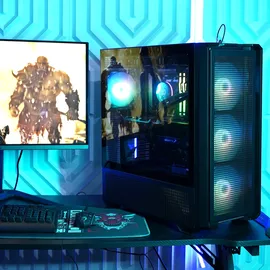Cougar Gaming-PC MX600 BK 7919 AMD Ryzen 9 9950X3D 5,0 GHz 32 GB RAM 1 TB SSD RTX 5090 Windows 11