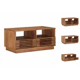 vidaXL Couchtisch mit Schubladen Braun Mangoholz 85 x 45,5 x 40 cm