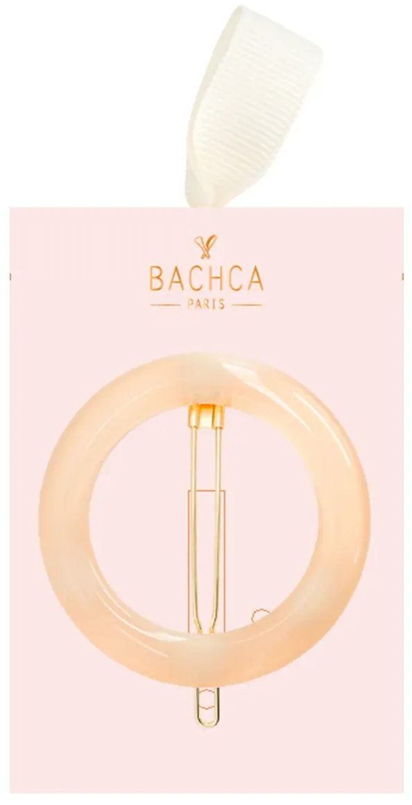 BACHCA Ivory round barrette