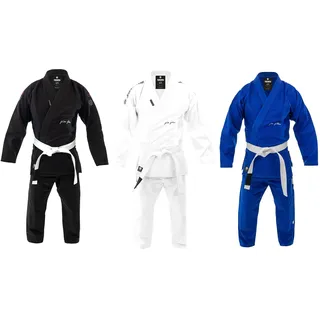 Tatami Fightwear Elements Superlite BJJ Gi | Brasilianischer Jiu Jitsu Gi Kimono für Herren, inklusive Hose und weißem Gürtel, IBJJF-konform, Training und Wettbewerbe, getragen von Profis, entworfen - A1