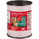 AKO Kerbl Premium Ultra Litze,2,5mm,400m weiß/grün 6xniro 0,2+3xCU0,25