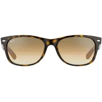 Ray-Ban New Wayfarer RB2132 710/51 55-18 gloss tortoise/light brown