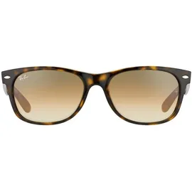 Ray-Ban New Wayfarer RB2132 710/51 55-18 gloss tortoise/light brown