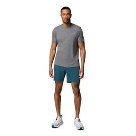 Columbia Zero Rules Light Kurzarm-T-Shirt Grau/Silber XL
