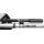 Fischer 85574 Universal Pumpenhalterung, schwarz