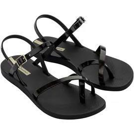 IPANEMA Fashion Sand VIII Fem black/gold/black 38