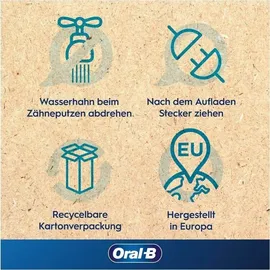 Oral-B Pro 3 3500 weiß + Reiseetui streifen Design Edition