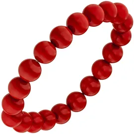 Jobo Perlenarmband rot 19 cm