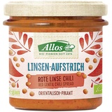 Allos Linsen-Aufstrich Rote Linse Chili bio