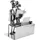 Brubaker Schraubenmännchen Ingenieur - Handarbeit Eisenfigur Metallmännchen Techniker - Metallfigur Geschenkidee für Ingenieure