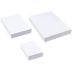 Notizpapier 14.8 cm  x 21 cm weiß