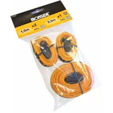 Ironside Spanngurt-Set 3-tlg. 25 mm 1 x 2,5 m / 2 x 1 m 400 daN