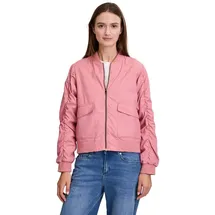 Cartoon Blouson mit Raffung Altrosa,44 | 44