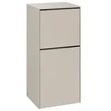 Villeroy & Boch Subway 3.0 Seitenschrank C59502VN 40x86x36,2cm, Schanier rechts/Griff monochrom, cashmere grey