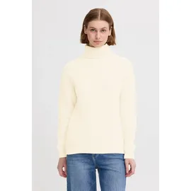 Oxmo Rollkragenpullover Beige XS