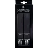 LINDENMANN Hosenträger Hosenträger Uni schwarz 120 cm