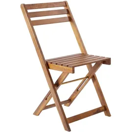 Tectake Bistro-Set Sóller 3-tlg. Braun