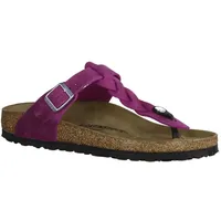 BIRKENSTOCK Gizeh Braided 1024021 Festival Fuchsia (Pink) - Zehentrenner - Marken, Mehrfarbig, Leder (geölt) Größe 37 - 37 EU