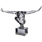 Gilde Skulptur Gris grau - (H) 33,5 cm | Gr.: onesize