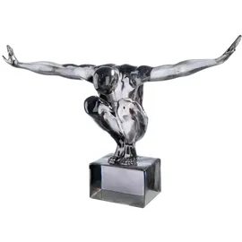 Gilde Skulptur Gris grau - (H) 33,5 cm | Gr.: onesize