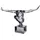 Gilde Skulptur Gris grau - (H) 33,5 cm | Gr.: onesize