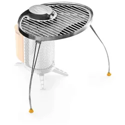 BioLite Camping-Grill »CampStove«, ØxH: 12,7 x 21 cm, Stahl - silberfarben