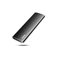 Netac 1TB SSD Extern USB 3.2 Gen 2, Externe Festplatte SSD für Laptop, TV Aufnahmen, Mac, PS4, PS5, Xbox, Handy Android (USB C Aluminum)