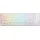 Ducky One 3 Classic Pure White SF Gaming Tastatur, RGB LED - MX-Speed-Silver