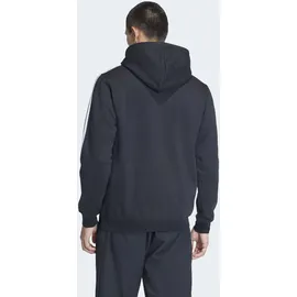 adidas Kapuzensweatshirt ADIDAS ORIGINALS "3S HD", Herren, Gr. M, schwarz, Obermaterial: 70% Baumwolle, 30% Polyester, normal, Rundhals, angesetztes Bündchen, Sweatshirts