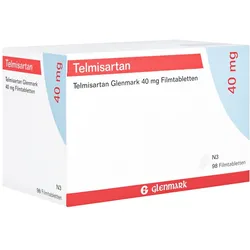 TELMISARTAN Glenmark 40 mg Filmtabletten 98 St