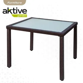 Aktive Rattan Set 5-tlg. Schwarz