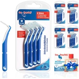 One Drop Only® - 5 x 8er Pack Interdentalbürsten 0,6mm (M) + 10ml Mundwasser Konzentrat GRATIS/Interdentalbürste & Interdental Brush zur Zwischenzahnreinigung/beste Mundhygiene durch Dentalbürsten